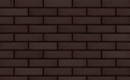 Клинкерная фасадная плитка KING KLINKER Dream House Вулканический черный (18) гладкая NF, 240*71*10 мм